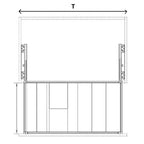 S.H Multifunctional Pull Out Basket With Soft Closing (H210Mm)