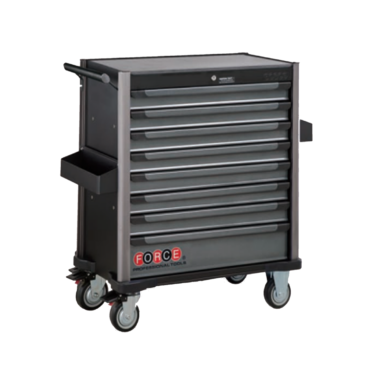 (FORCE 10318) PRACTICAL 8 DRAWER JUMBO TOOL TROLLEY, EMPTY