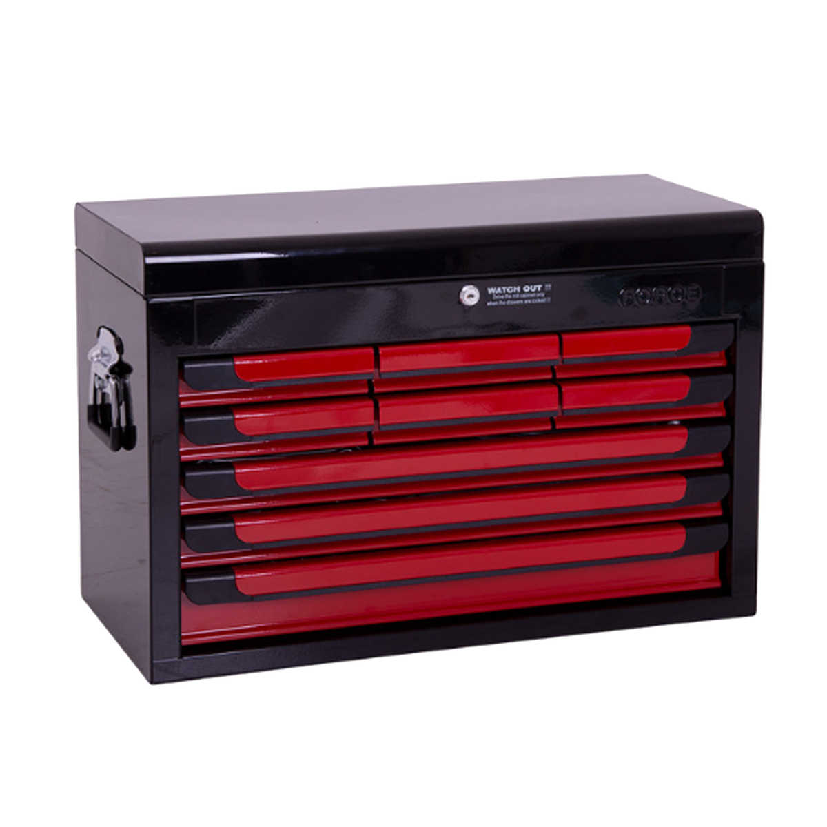 (FORCE 10529) 9 DRAWER GLORY BOX WITH TOP LID, GLOSSY PAINT, EMPTY Main image