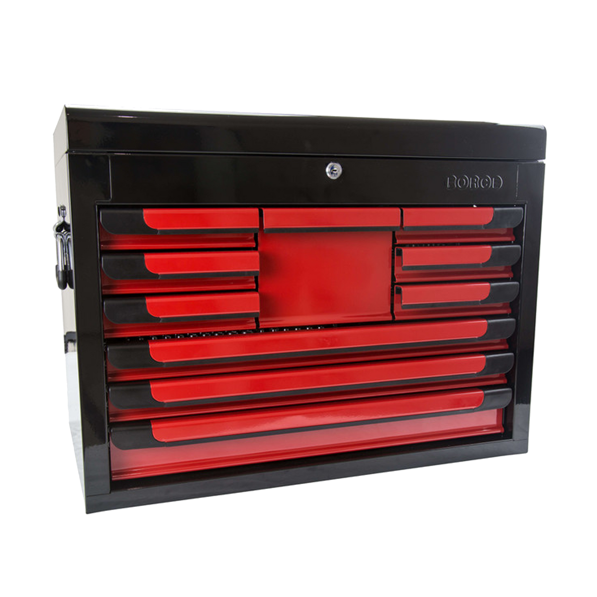 (FORCE 1052 D) 10 DRAWER GLORY BOX WITH TOP LID, GLOSSY PAINT, EMPTY Main image