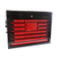 (FORCE 1052 D) 10 DRAWER GLORY BOX WITH TOP LID, GLOSSY PAINT, EMPTY