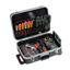 (FORCE 50234-107) 107PCS BLACK TOOL SUITCASE, ROLLABLE, TOOLS INCLUDED