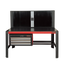(FORCE 50254) HEAVY-DUTY WORKBENCH WITH DRAWERS & LOCKABLE CABINET, EMPTY