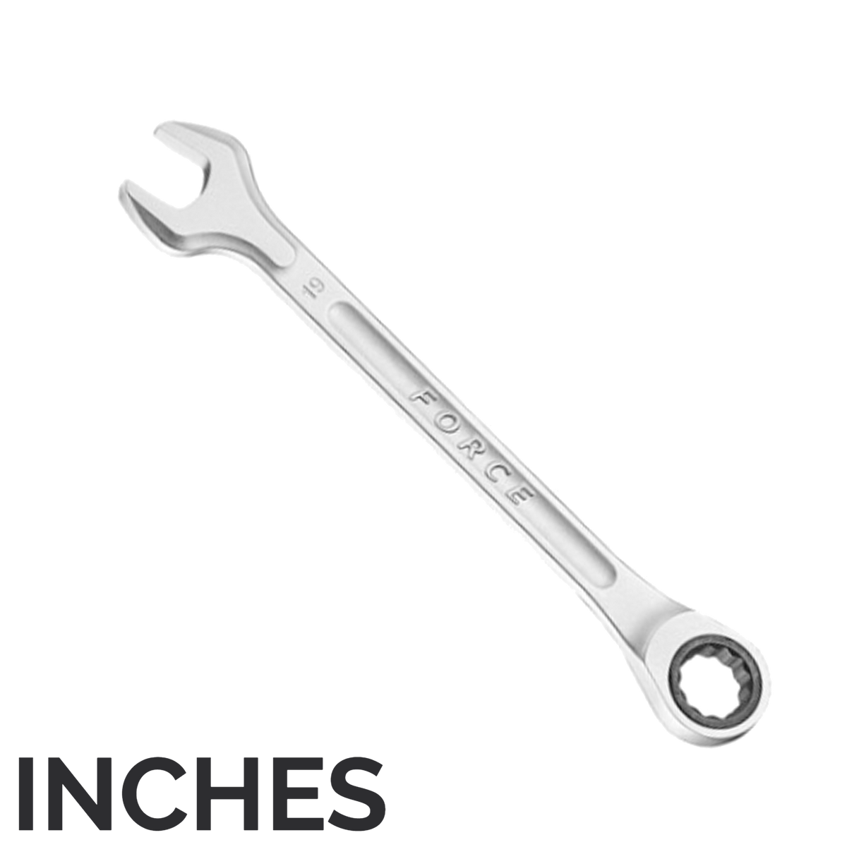 (FORCE 757) FLAT RATCHET WRENCH / INCHES Main image