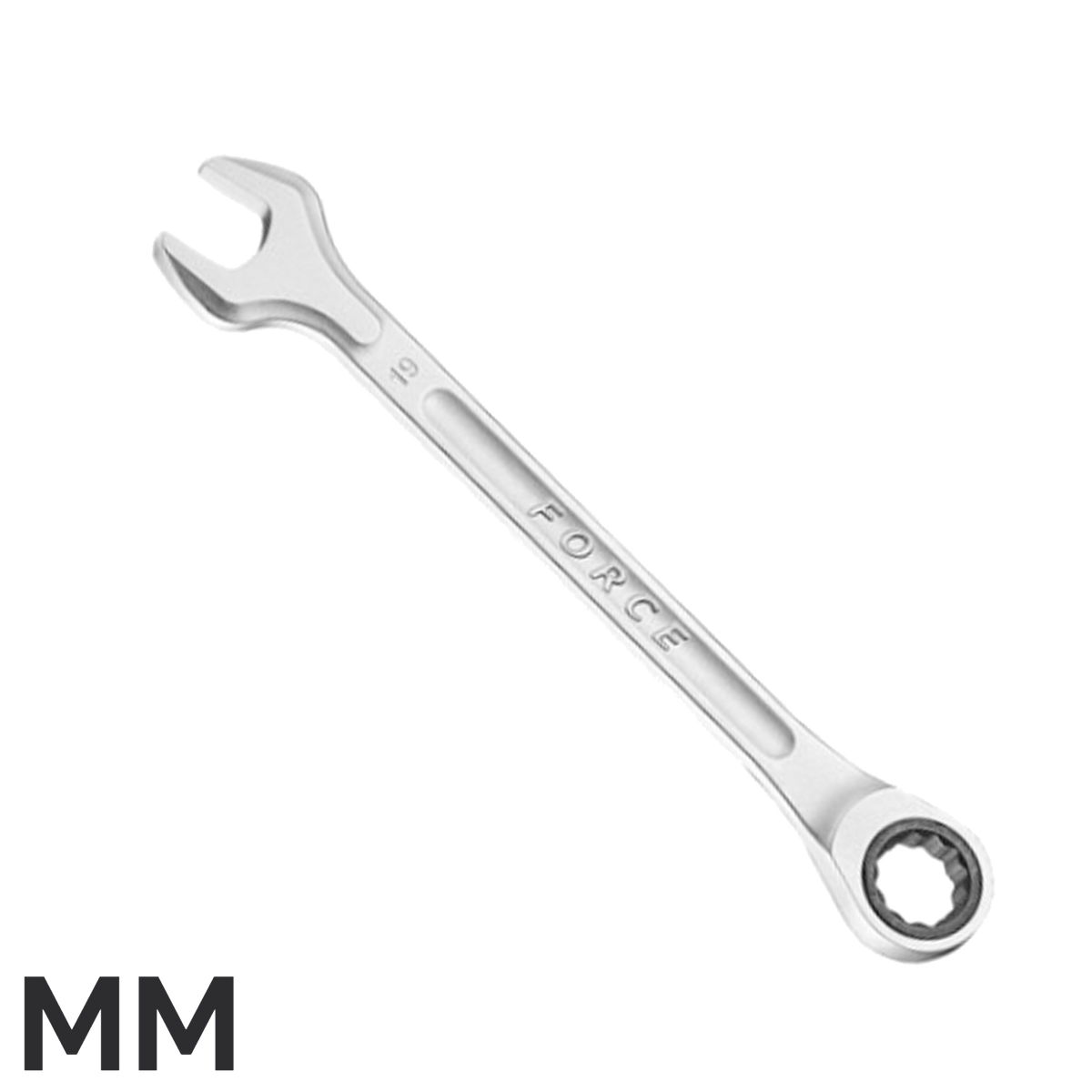(FORCE 757) FLAT RATCHET WRENCH / METRIC Main image