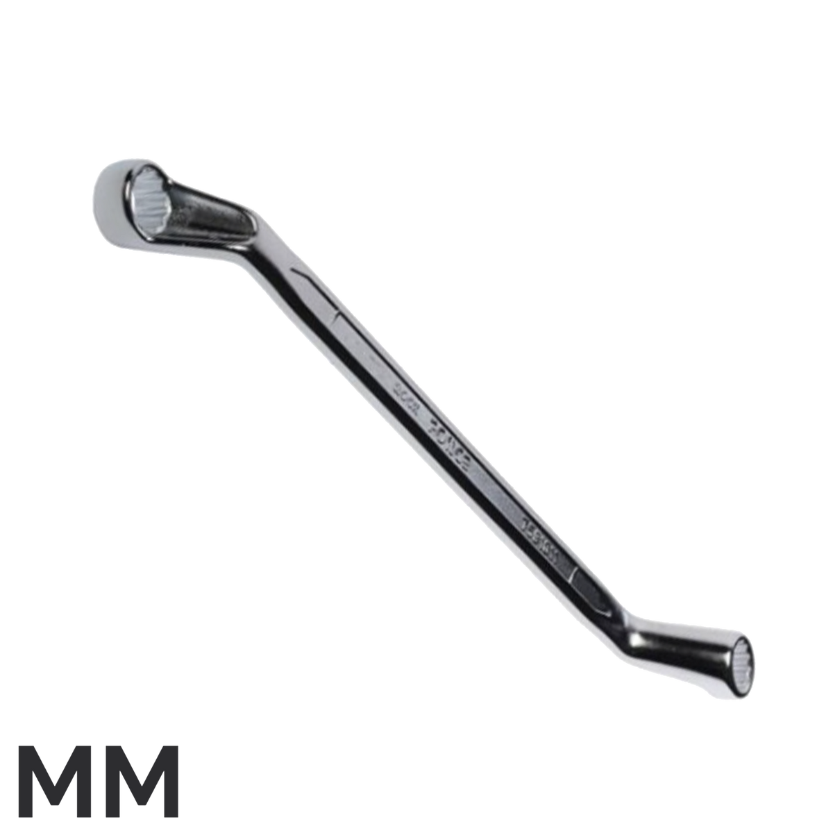 (FORCE 759) 75 DEGREE OFFSET RING WRENCH / METRIC