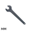 (FORCE 791) SINGLE OPEN END WRENCH / METRIC