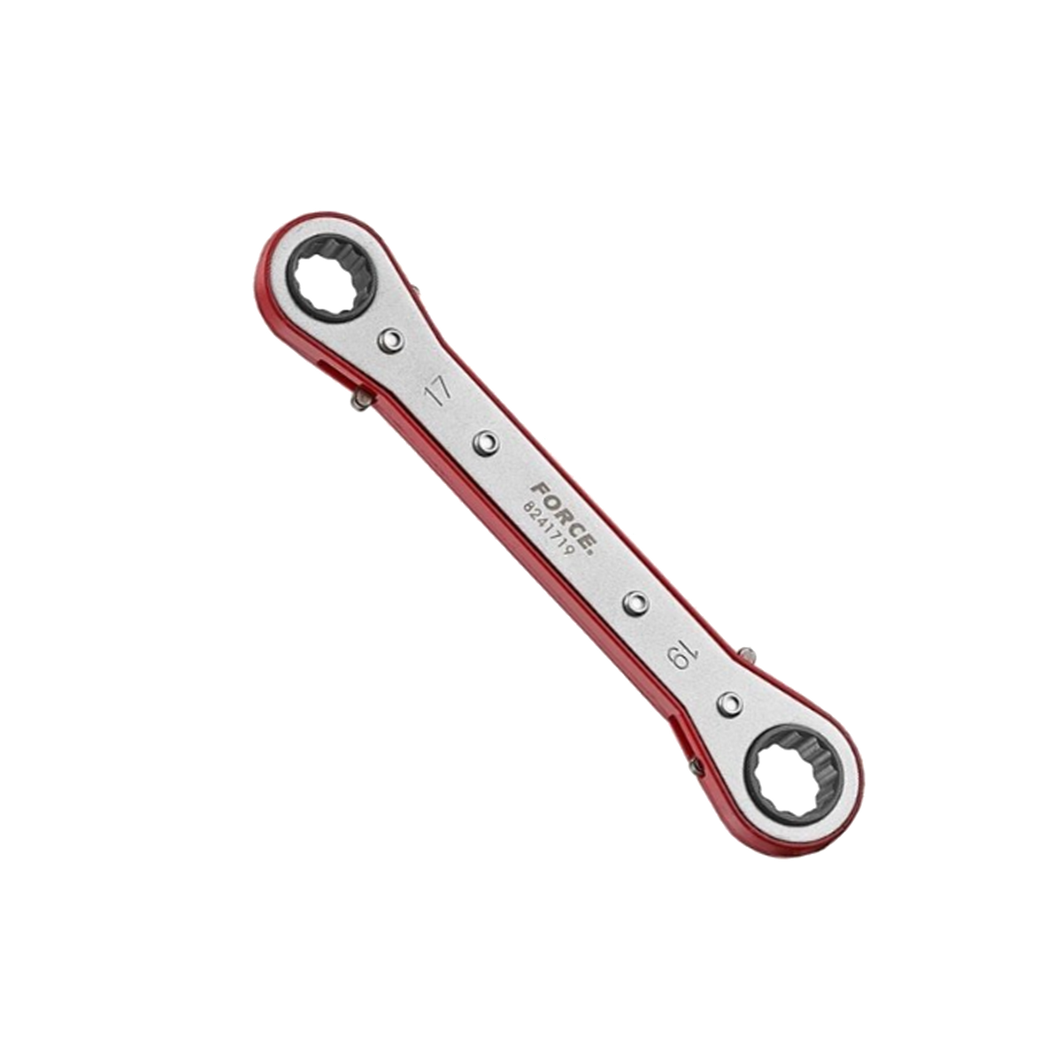 (FORCE 824) FLAT RATCHET RING WRENCH