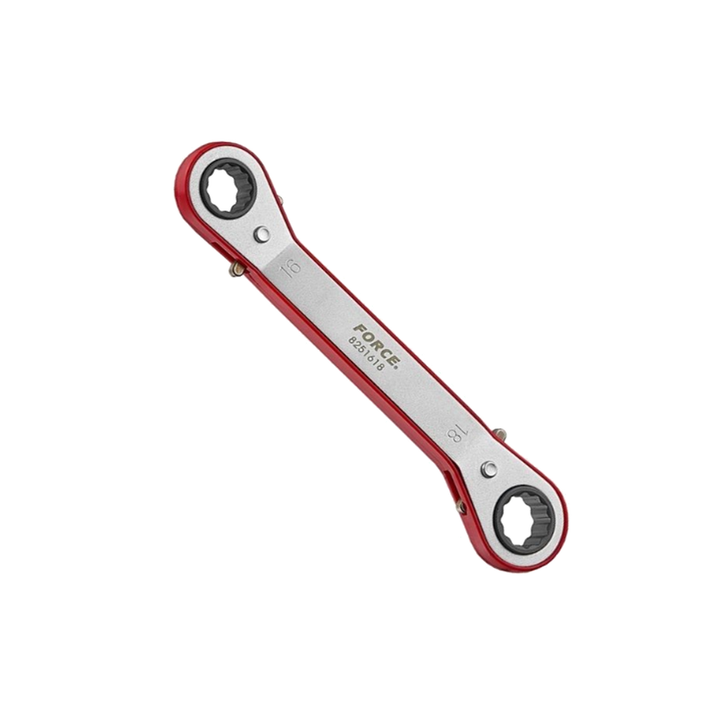 (FORCE 825) 15 DEGREE OFFSET RATCHET RING WRENCH