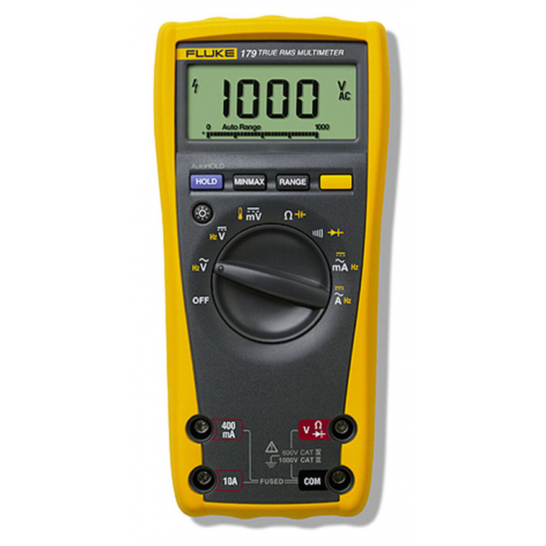 Fluke 179 True RMS Digital Multimeter with Temperature Probe, 1000V, CAT IV Main image