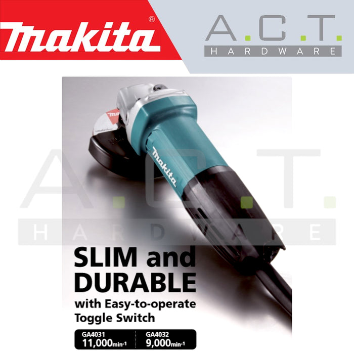 MAKITA GA4031 CORDED ANGLE GRINDER