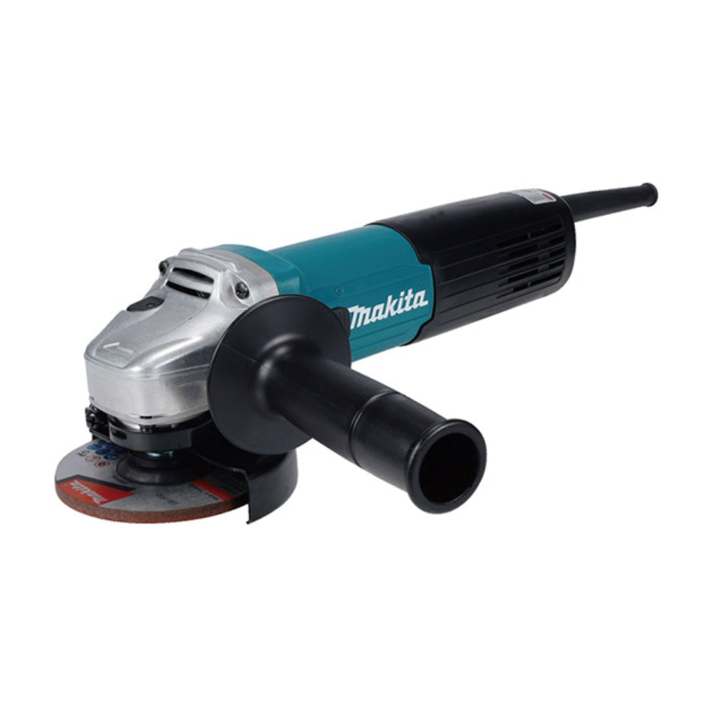 Makita GA4100 Corded Angle Grinder, 100mm, 850W, Slide Switch