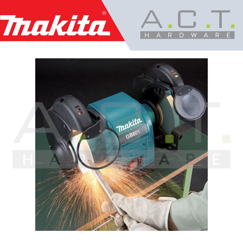 MAKITA GB801 CORDED BENCH GRINDER Secondary image