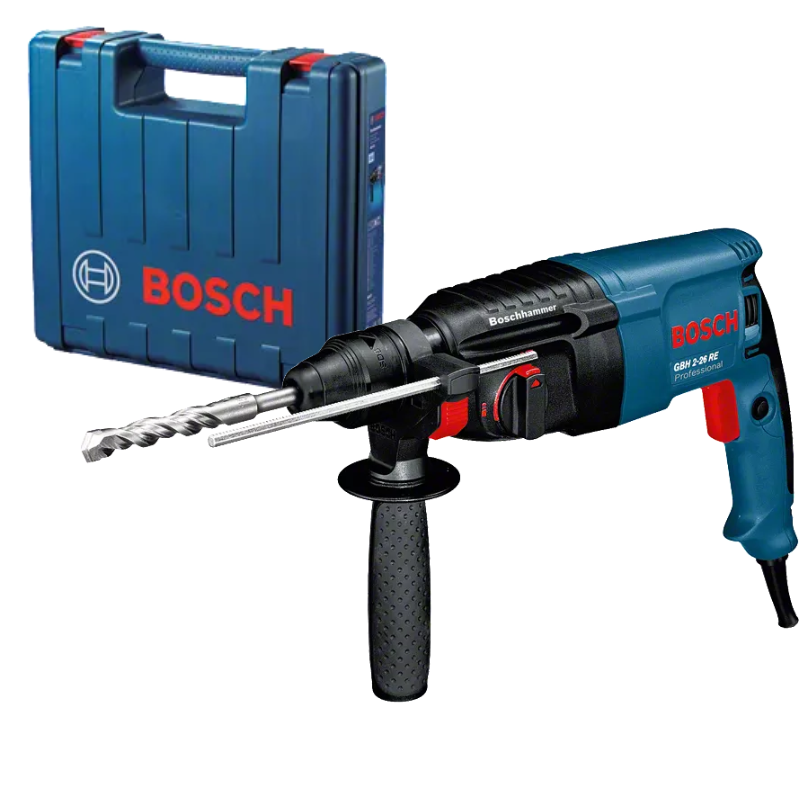 Bosch GBH 2-26 RE Professional Heavy Duty Rotary Hammer with SDS PLUS, 16MM, 800W (2 MODES) Main image