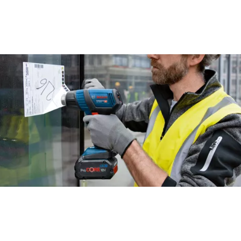 Bosch GHG 18V-50 SOLO Professional Cordless Heat Gun, 300 - 500 °C with 6 Seconds (2-Modes)