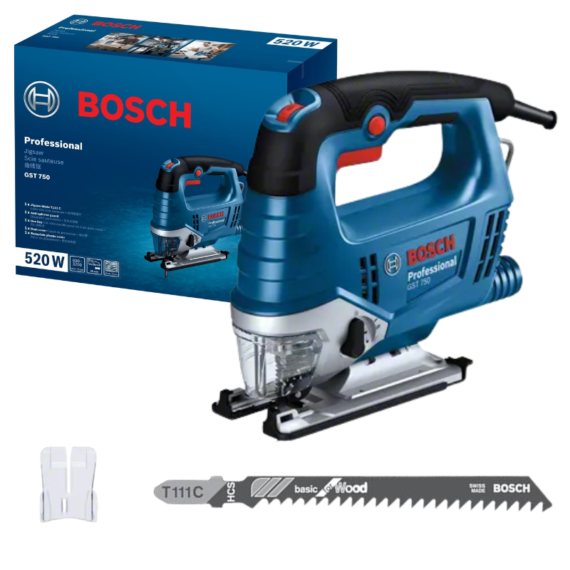Bosch GST 750 Professional Jigsaw, 230V, 520W Main image