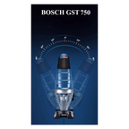 Bosch GST 750 Professional Jigsaw, 230V, 520W