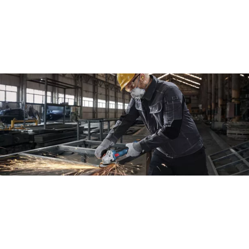 Bosch GWS 18V-8 Professional Cordless Angle Grinder Set, 100MM (4"), 11,000 RPM
