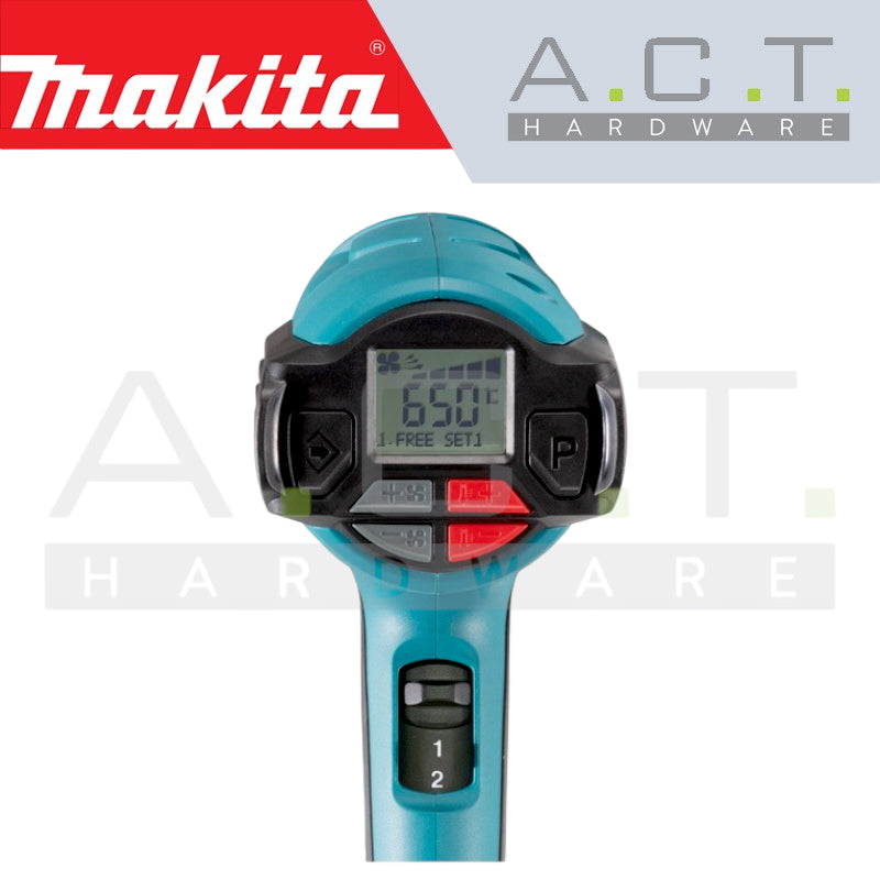 MAKITA HG6531CK CORDED HEAT GUN WITH LCD DISPLAY & ACCESSORIES Secondary image