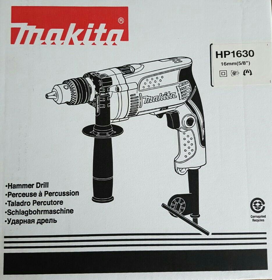 MAKITA HP1630 CORDED HAMMER DRIVER DRILL