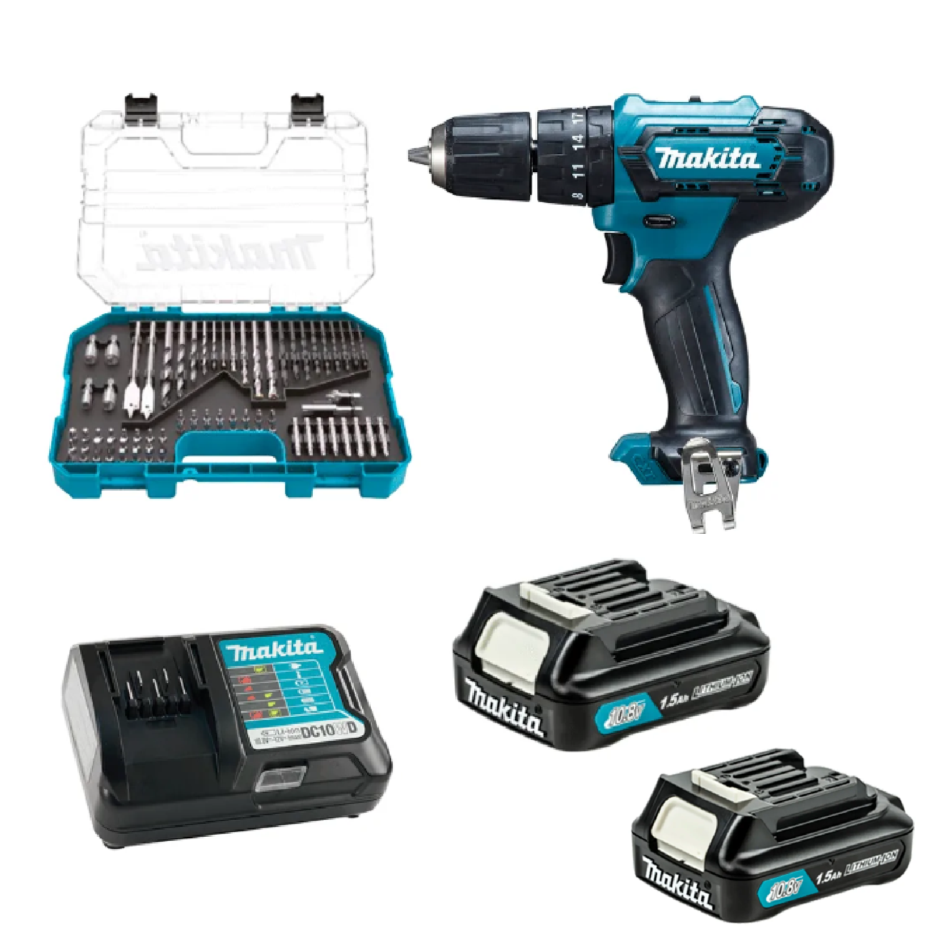 MAKITA HP333D CORDLESS HAMMER DRIVER DRILL Main image