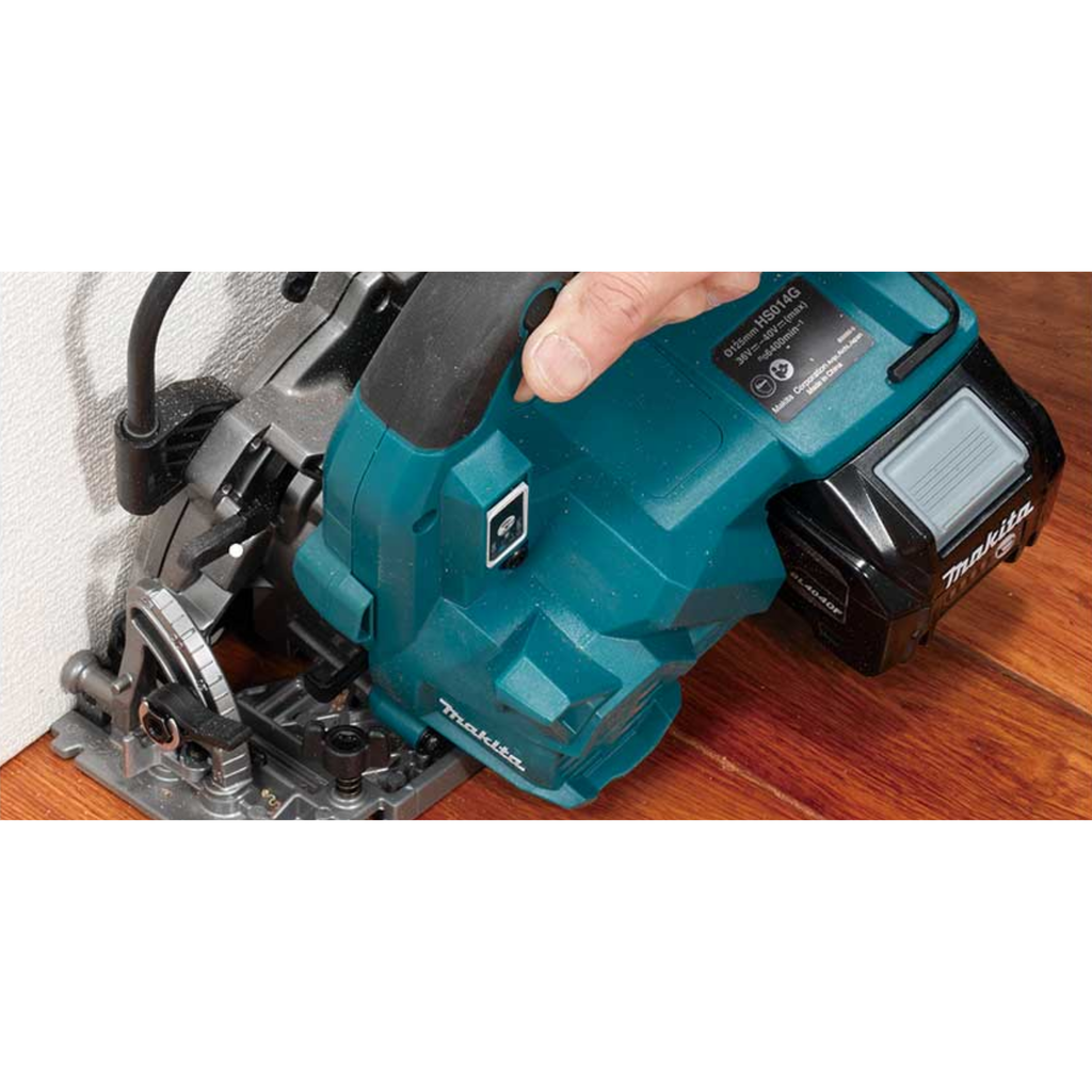 MAKITA HS014GZ, 40V BRUSHLESS 125MM CORDLESS CIRCULAR SAW
