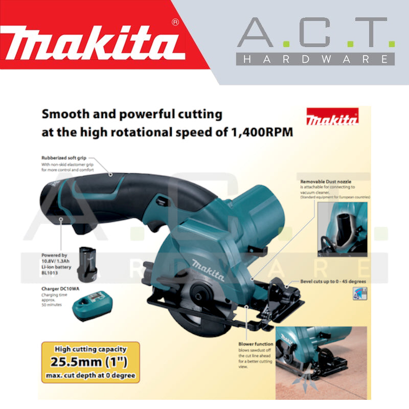 MAKITA HS300DW CORDLESS CIRCULAR SAW Secondary image