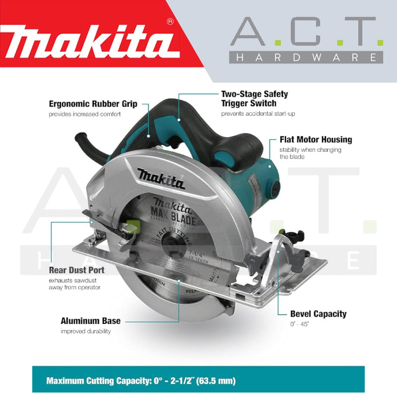 MAKITA HS7600 CORDED CIRCULAR SAW Secondary image