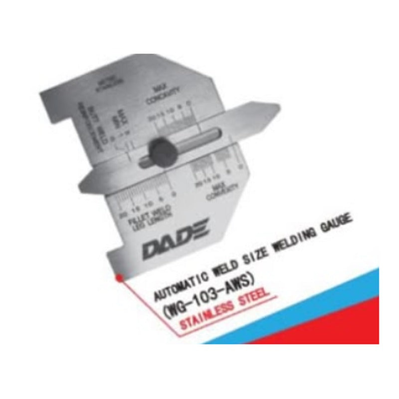 DADE AUTOMATIC WELD SIZE WELDING GAUGE (WG-103-AWS) Main image