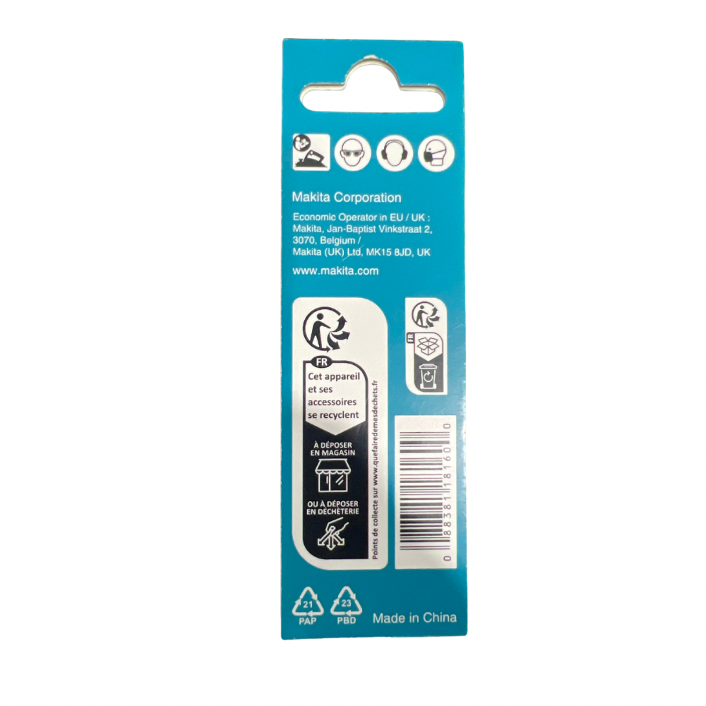 MAKITA D-07945 MINI PLANER BLADE 82MM TC (2PCS/PKG) Secondary image