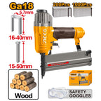 INGCO 2 IN 1 AIR COMBO BRAD & CROWN NAILER ACN50401