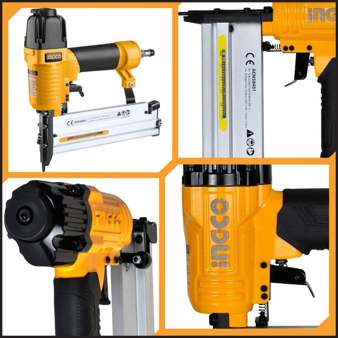 INGCO 2 IN 1 AIR COMBO BRAD & CROWN NAILER ACN50401