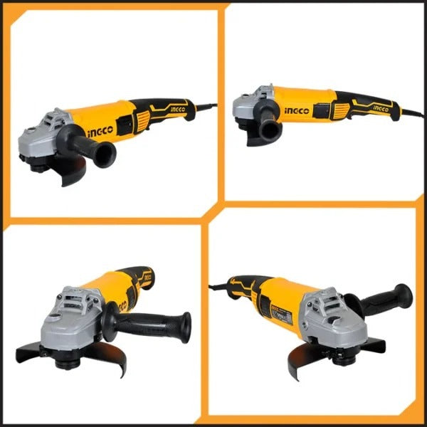 INGCO 180MM (7") ANGLE GRINDER, 2000W, AG200018