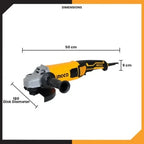 INGCO 180MM (7") ANGLE GRINDER, 2000W, AG200018