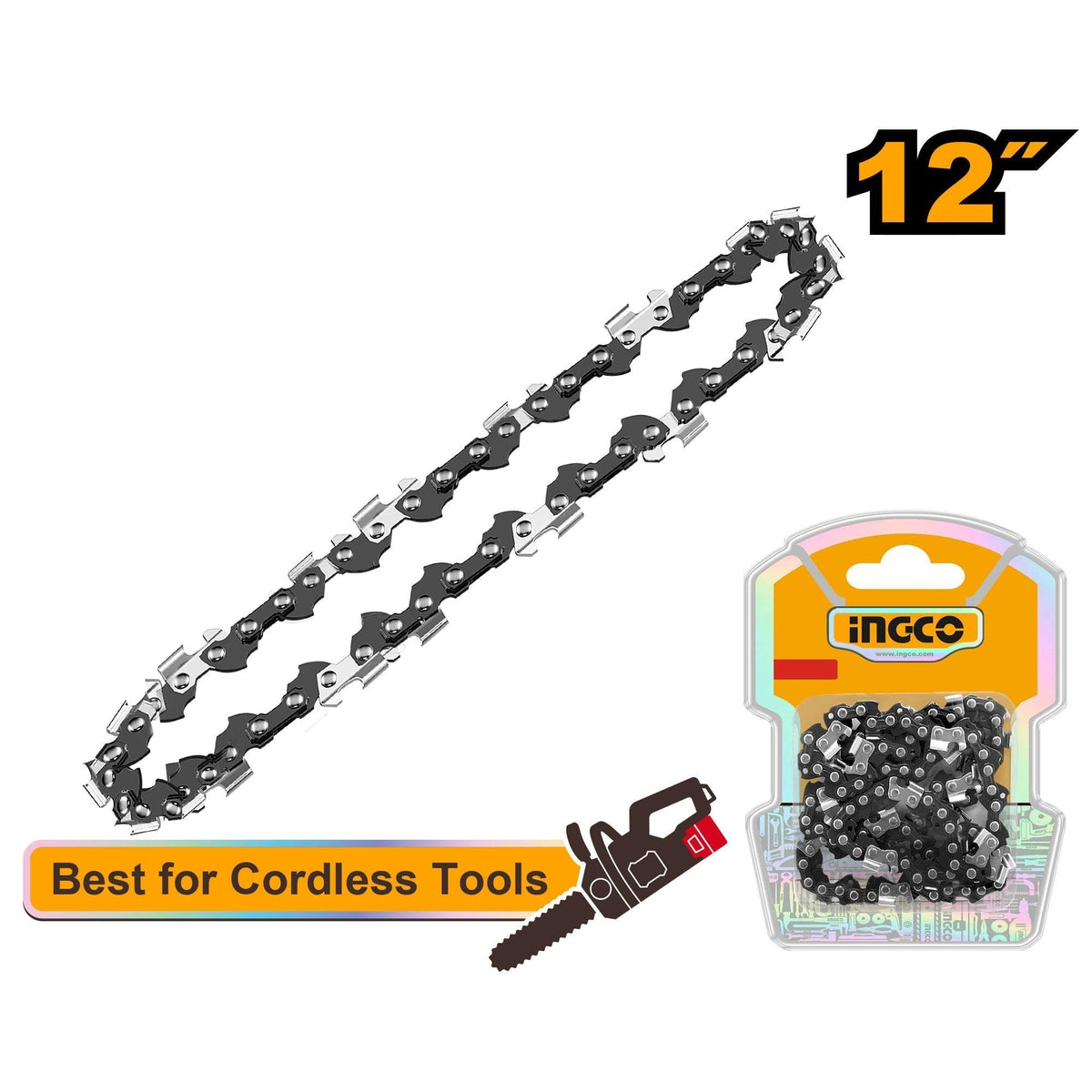 INGCO CHAIN SAW BLADE 12" 300MM AGSC51201 Main image
