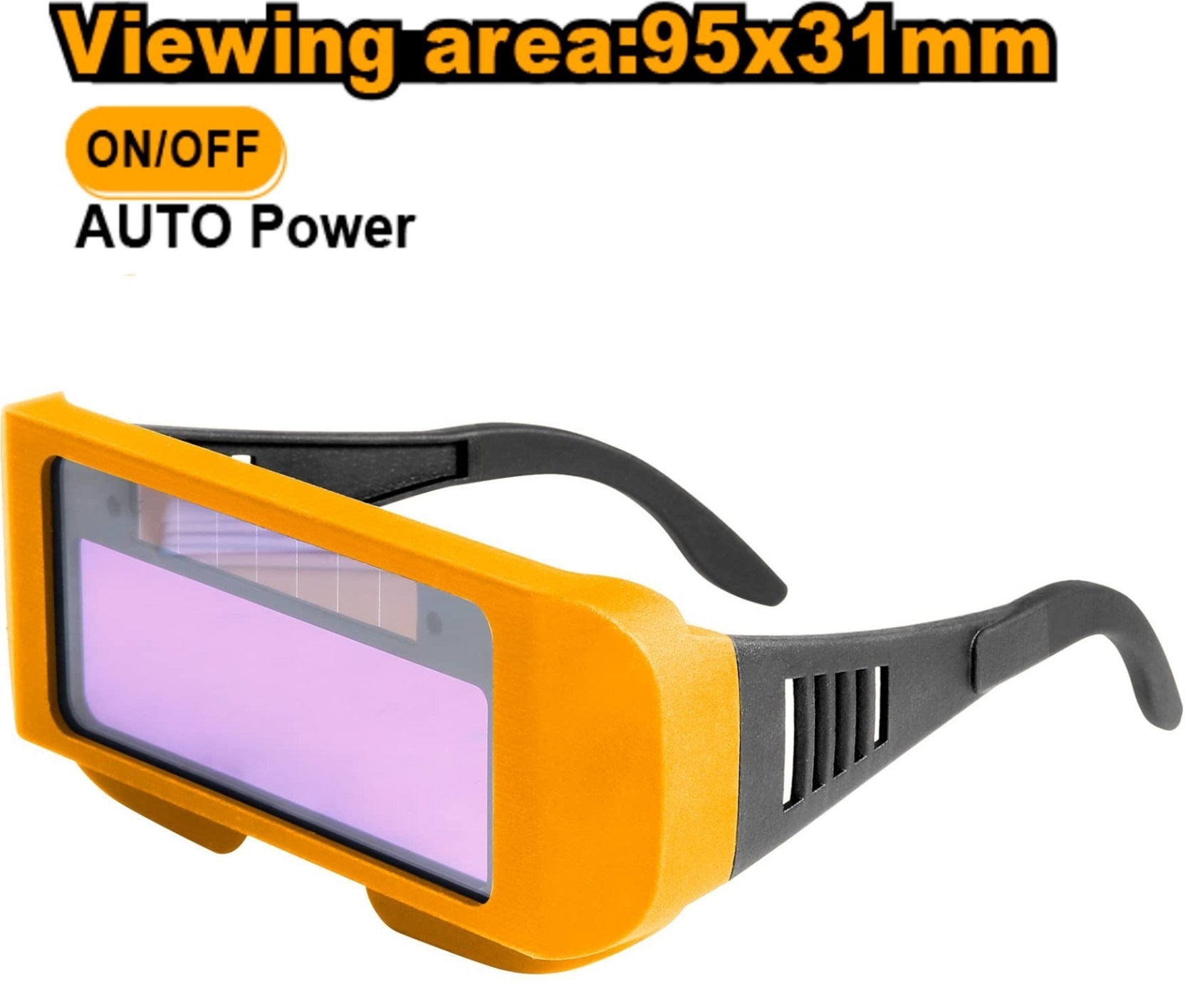 INGCO AUTO DARKENING WELDING GLASSES AHM111 Secondary image