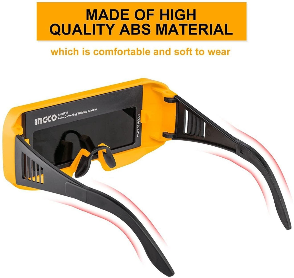 INGCO AUTO DARKENING WELDING GLASSES AHM111