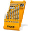 INGCO 9PCS HSS DRILL BIT SET SIZE 2,3,3.5,4,4.5,5,6,8,10MM AKD1095