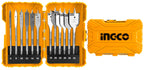 INGCO 12PCS WOOD ZIP BIT SET 6.0-32MM AKDL1201