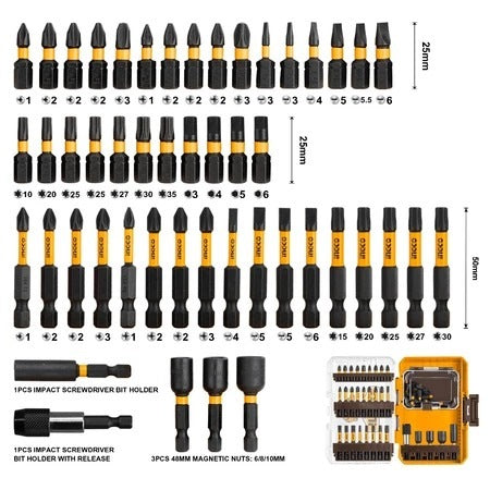 INGCO 51PCS IMPACT DRIVER BIT SET AKDL25106 Secondary image