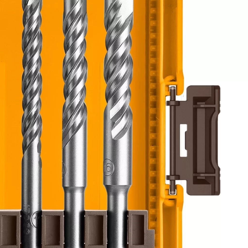 INGCO 9PCS SDS+ DRILL BIT SET 6~16MM AKDL30906 Secondary image