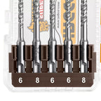INGCO 9PCS SDS+ DRILL BIT SET 6~16MM AKDL30906