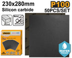 INGCO SILICONE CARBIDE WATERPROOF SANDPAPER 50PPP