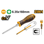 INGCO 2 IN 1 INTERCHANGEABLE SCREWDRIVER AKISD0201