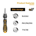 INGCO 8 PCS IN 1 RATCHET SCREWDRIVER AKISD0808