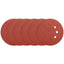INGCO 5PCS 5" ORITAL SANDER SANDING DISC 3XP80, 2XP120 AKRS125051