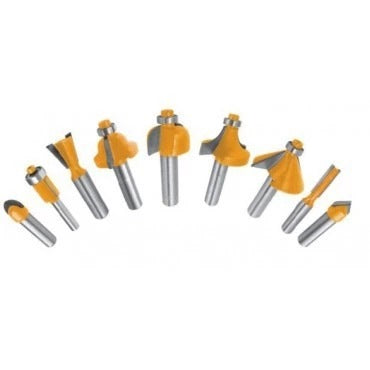 INGCO 12 PCS 6MM SHANK ROUTER BIT SET AKRT1201