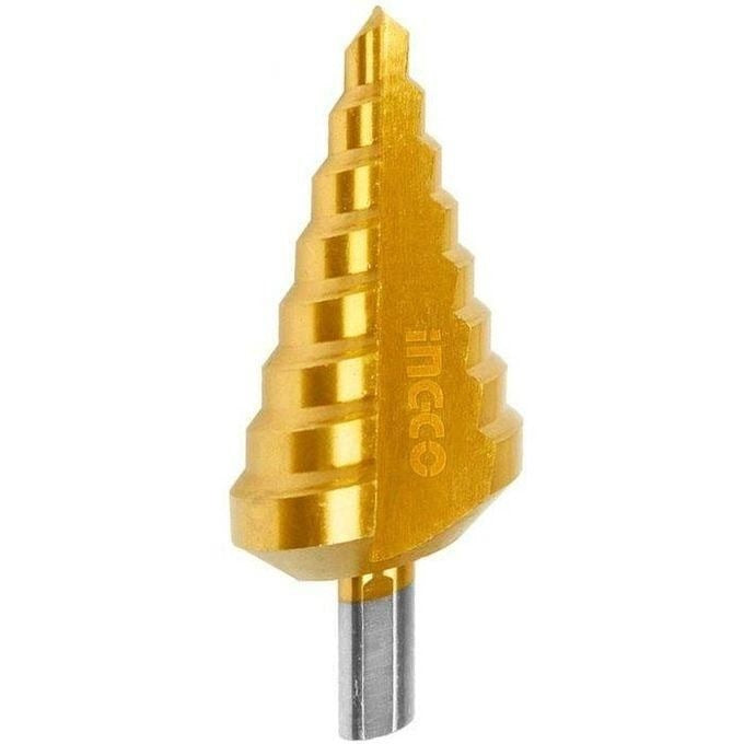 INGCO HSS STEP DRILL 10-15-20-25-30-35-40-45MM AKSDS10453 Secondary image