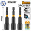 INGCO 3 PCS MAGNETIC NUT SET ADAPTOR 8MM AMN0831
