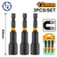 INGCO 3 PCS IMPACT MAGNETIC NUT SET ADAPTOR 12MM AMN1231